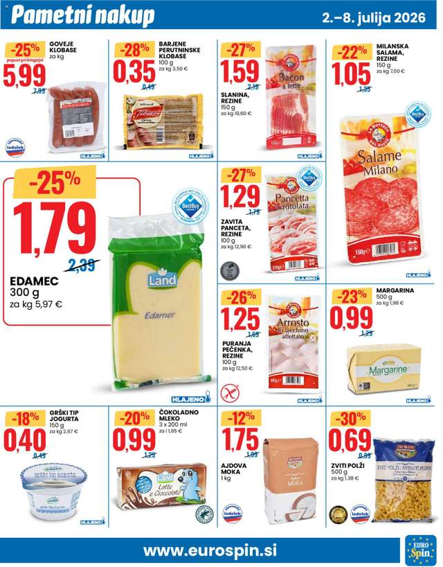 Novi Eurospin katalog od 02.07.