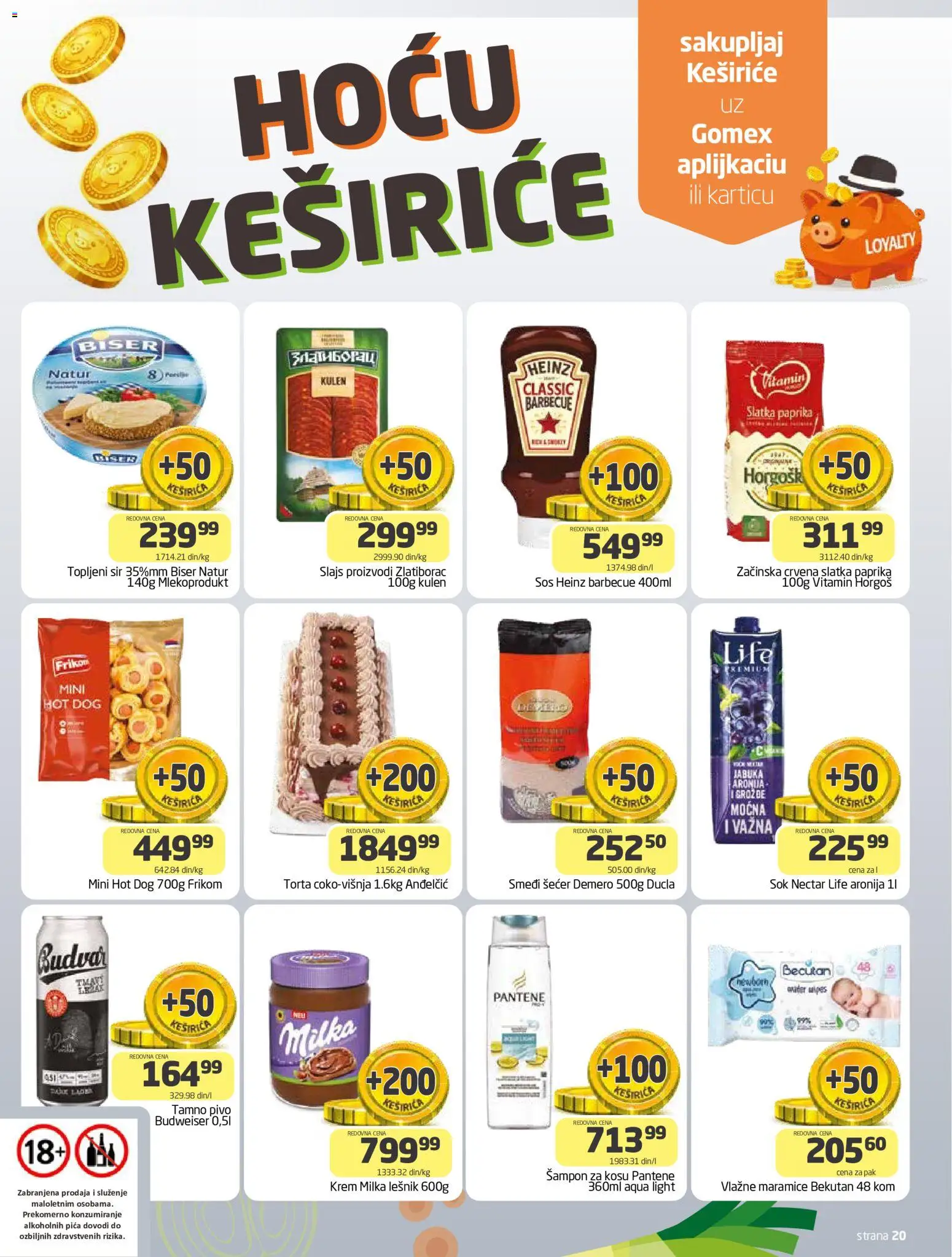 Pregled Gomex kataloga - važi od 27.05.2026