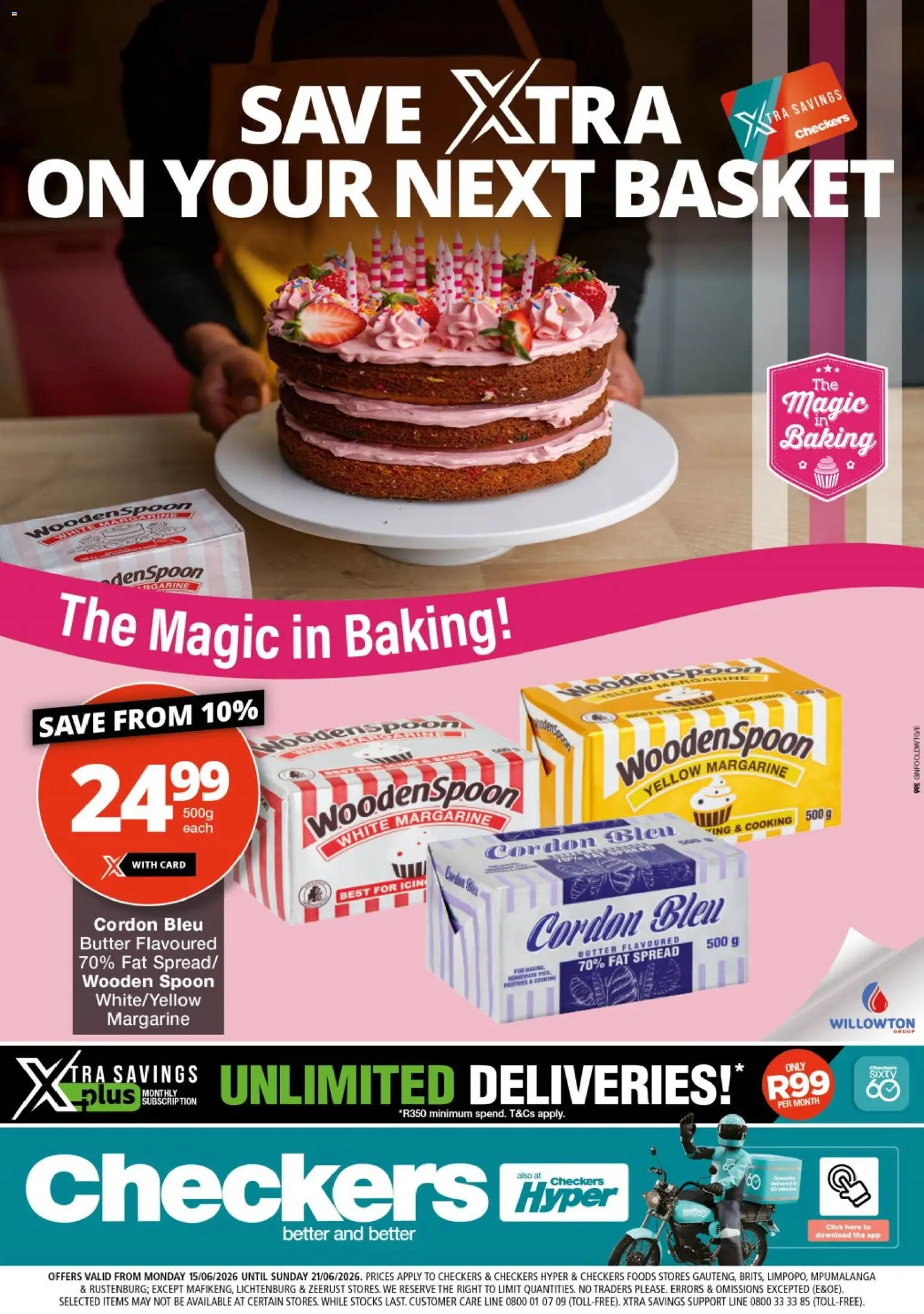 Preview of Checkers flyer valid from 15/06/2026