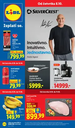 Pregled Lidl kataloga - važi od 08.10.2026