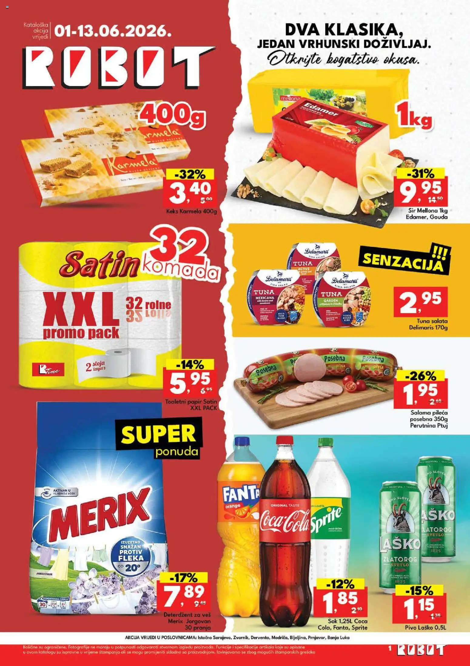 Pregled letka Robot katalog trgovine Robot vrijedi od 01.06.2026