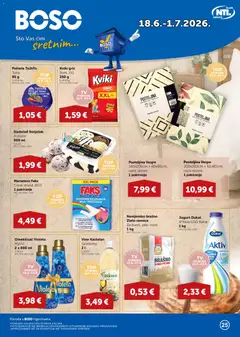 Pregled letka Boso Katalog trgovine Boso vrijedi od 18.06.2026