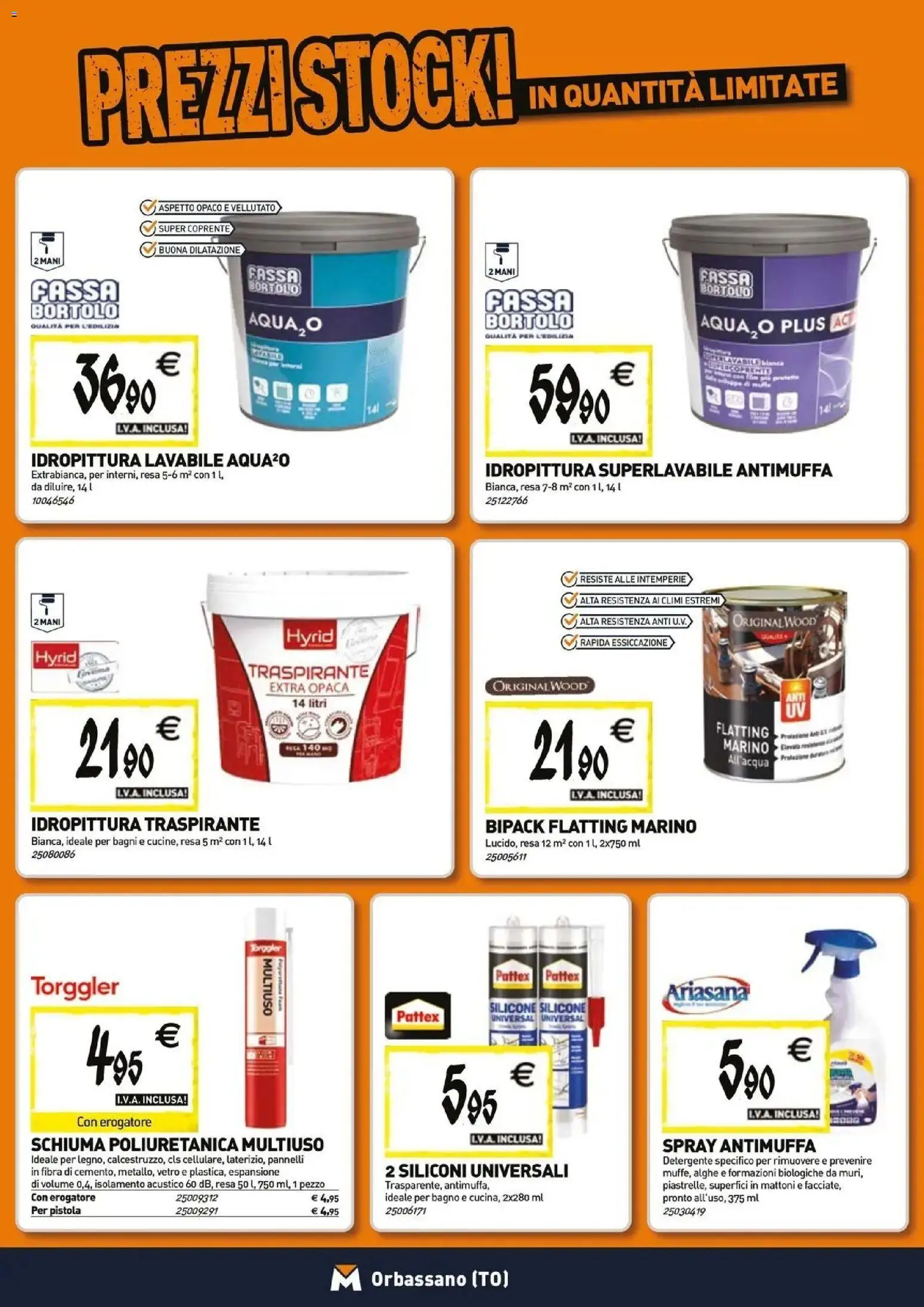 Anteprima dell'opuscolo TECNOMAT catalogo Orbassano dal negozio TECNOMAT valido da 29/10/2026