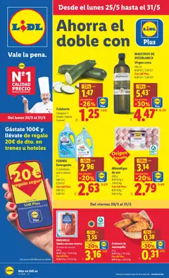 Vista previa del folleto de la tienda Lidl válido desde el 25/05/2026 