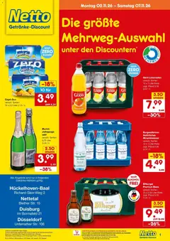 Vorschau von dem Prospekt des Geschäftes Netto Marken-Discount, gültig ab dem 02.11.2026