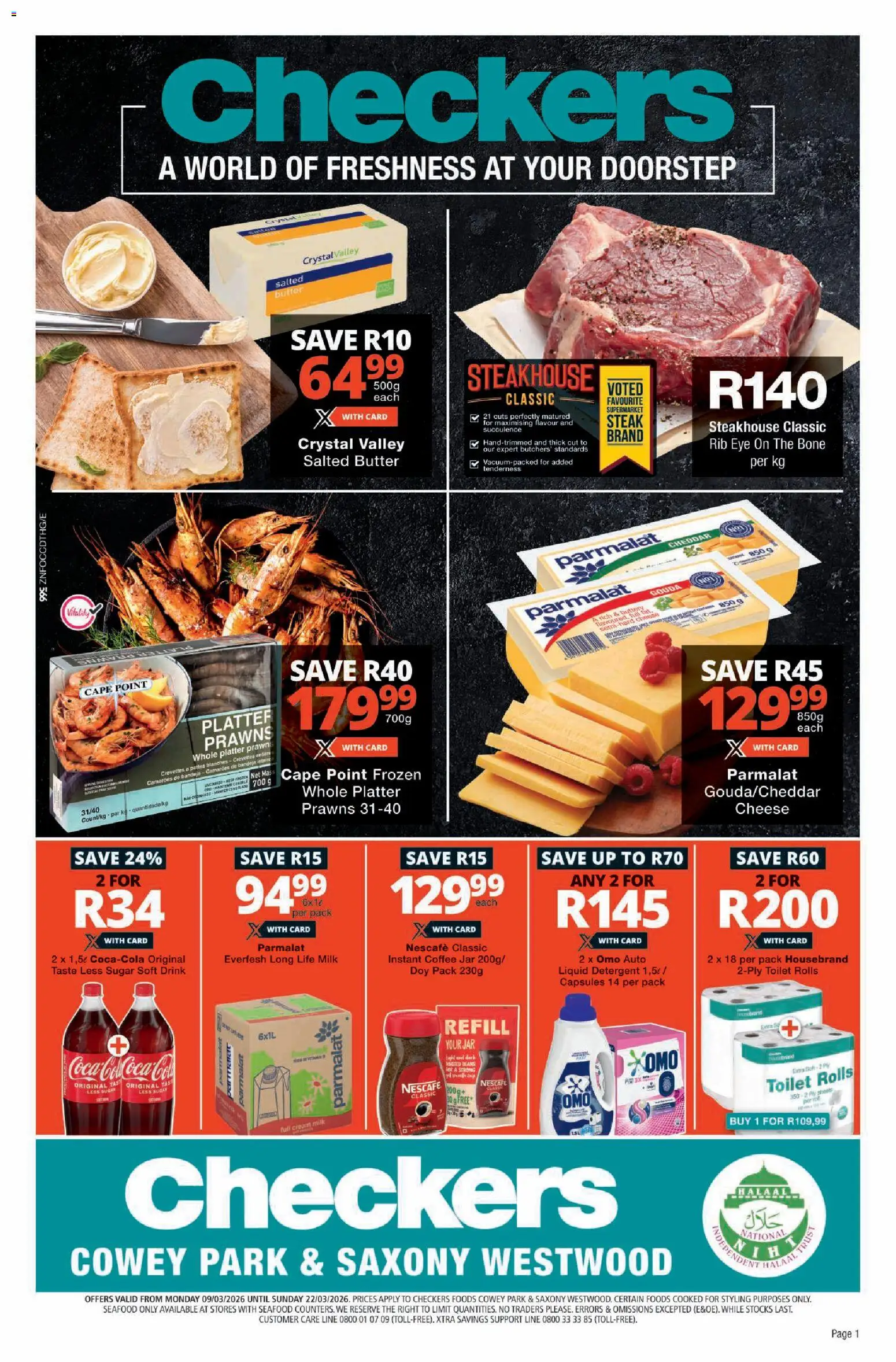 Checkers - Kwazulu Natal - Foods March Mid-Month Promotion Cowey Park ...