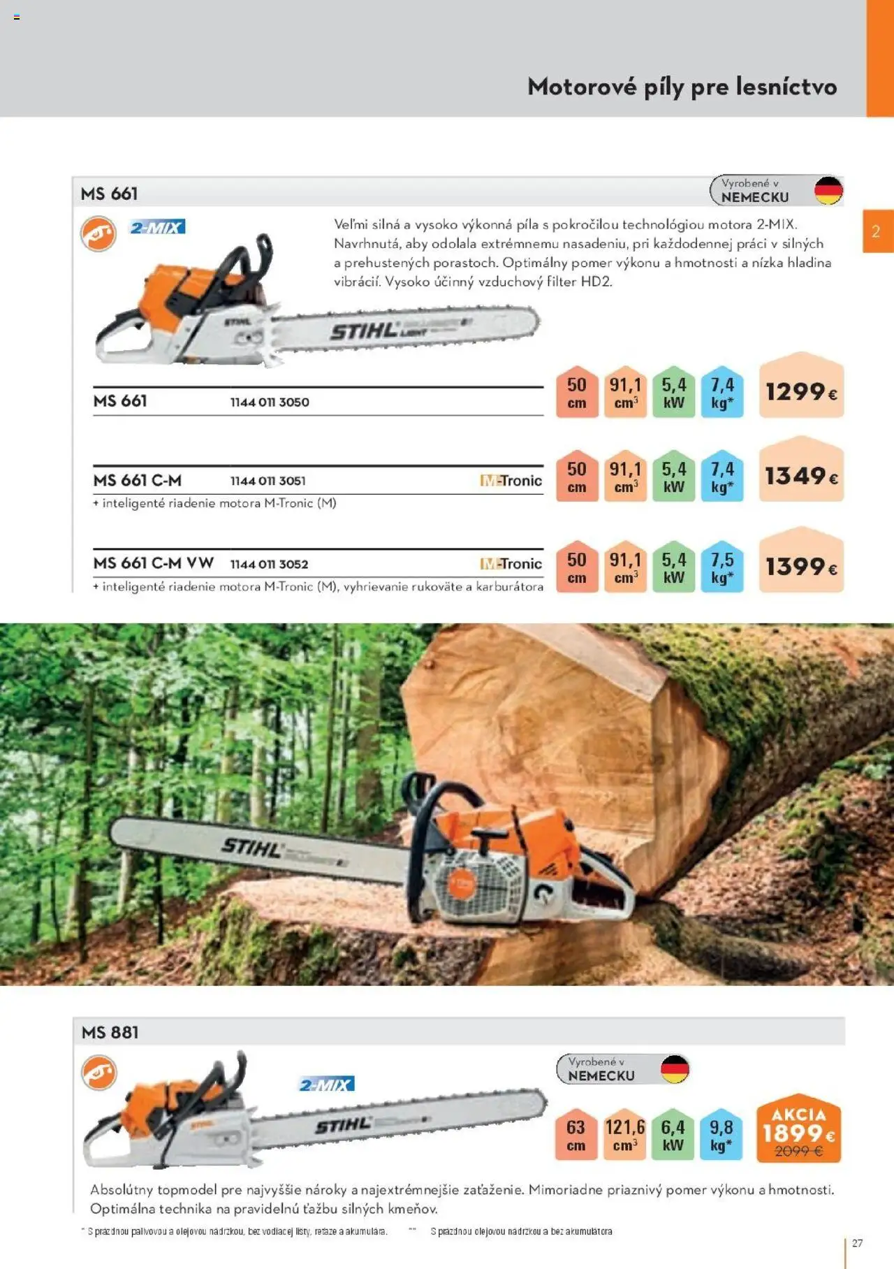 Náhľad STIHL letáku platného od 29.09.2025 - Píla