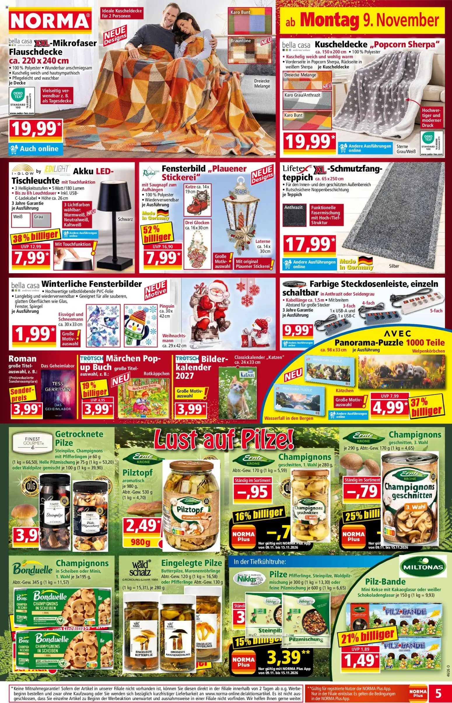 Vorschau von dem Prospekt des Geschäftes Norma, gültig ab dem 09.11.2026