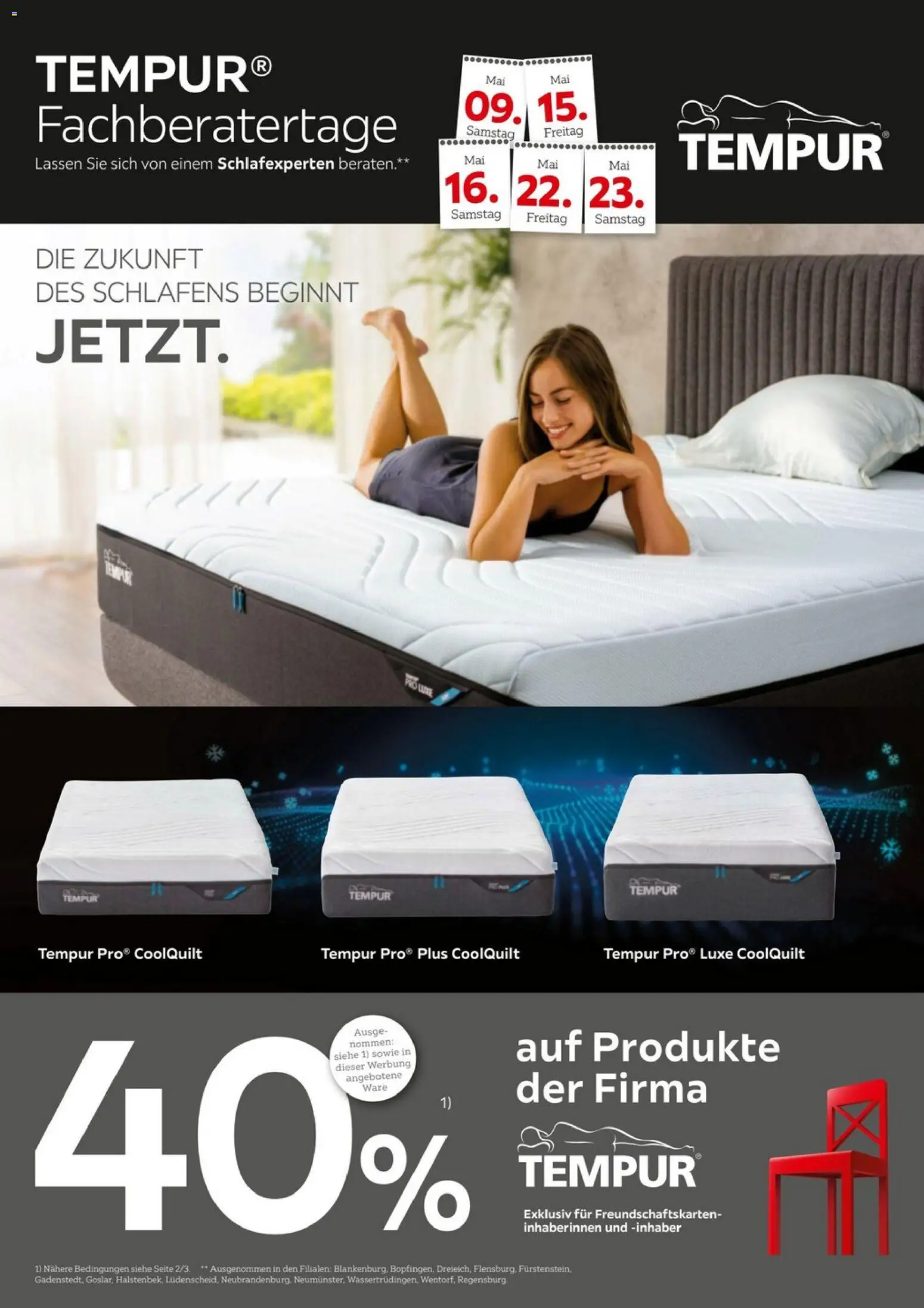 Vorschau von dem Prospekt des Geschäftes XXXLutz, gültig ab dem 09.05.2026