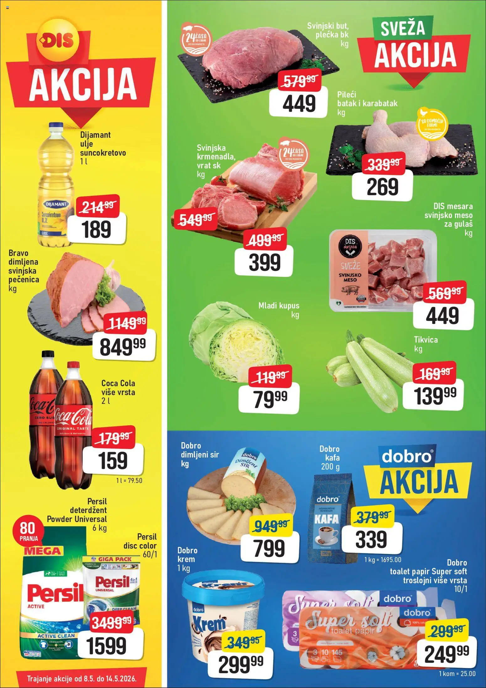Pregled DIS kataloga - važi od 08.05.2026