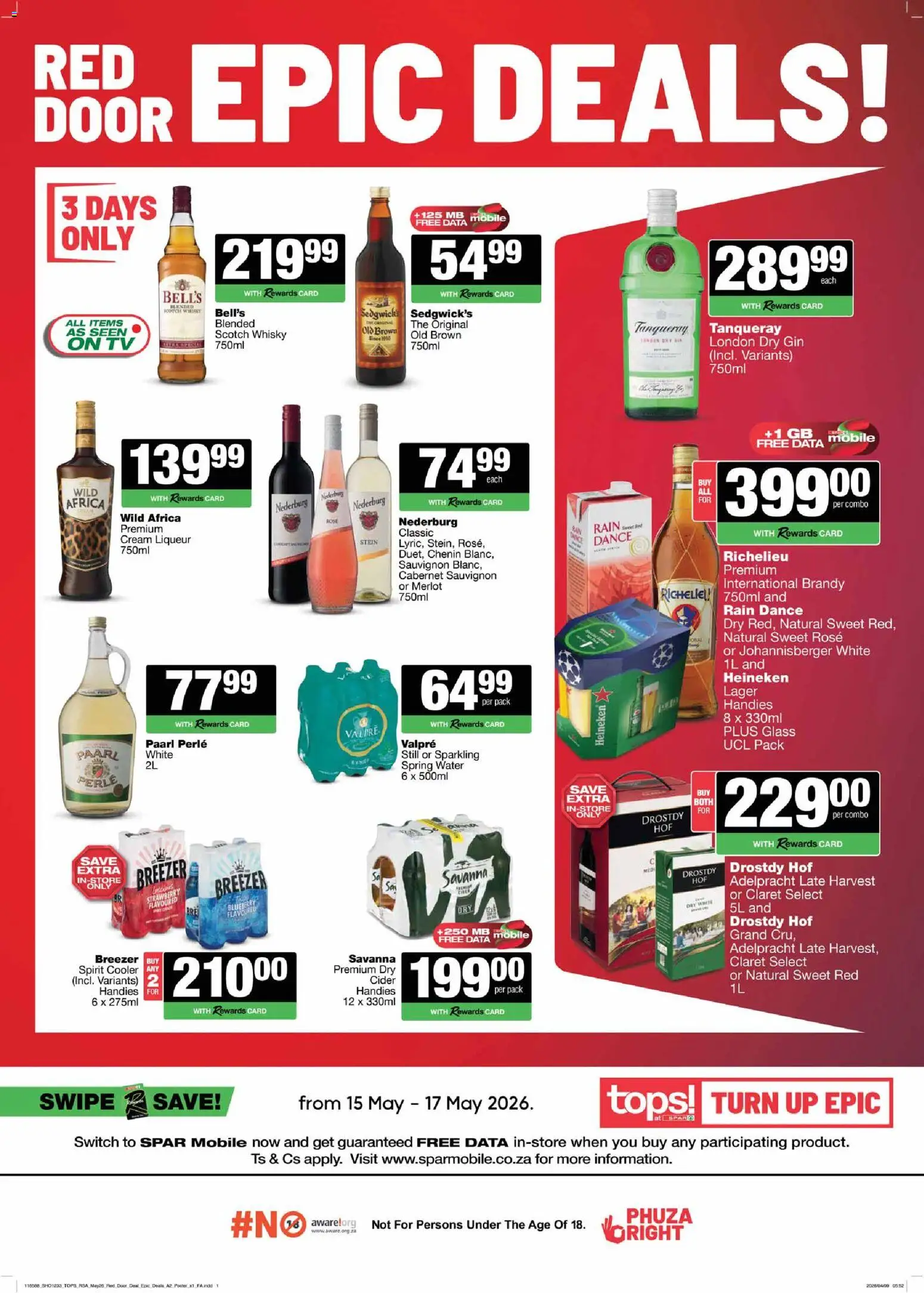 Preview of Tops at Spar flyer valid from 15/05/2026