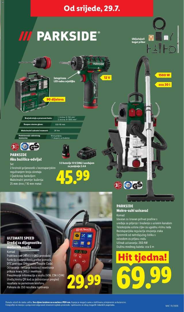 Novi Lidl katalog od 23.07.