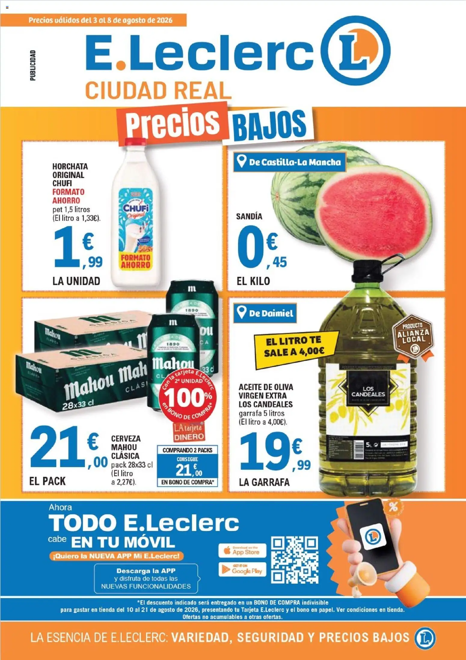 Vista previa del folleto de la tienda E.Leclerc válido desde el 03/08/2026 