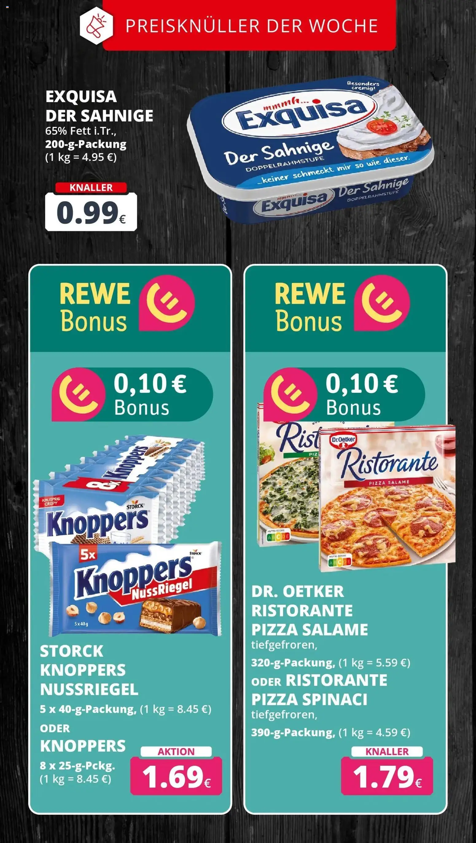 Vorschau von dem Prospekt des Geschäftes Rewe, gültig ab dem 26.10.2026