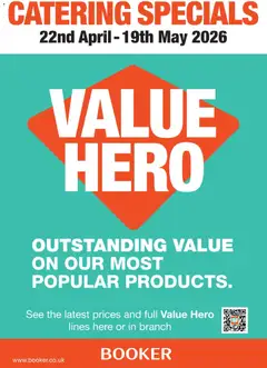 Preview of Booker Wholesale Booker Wholesale - Catering Specials valid from 22/04/2026