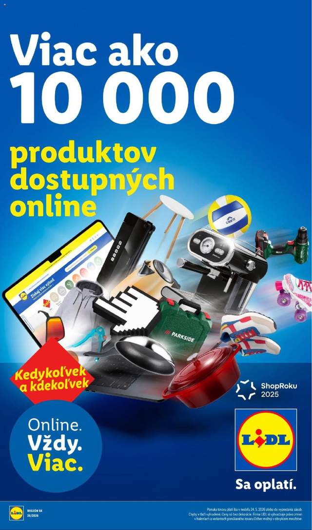 Nový Lidl leták od 03.08.