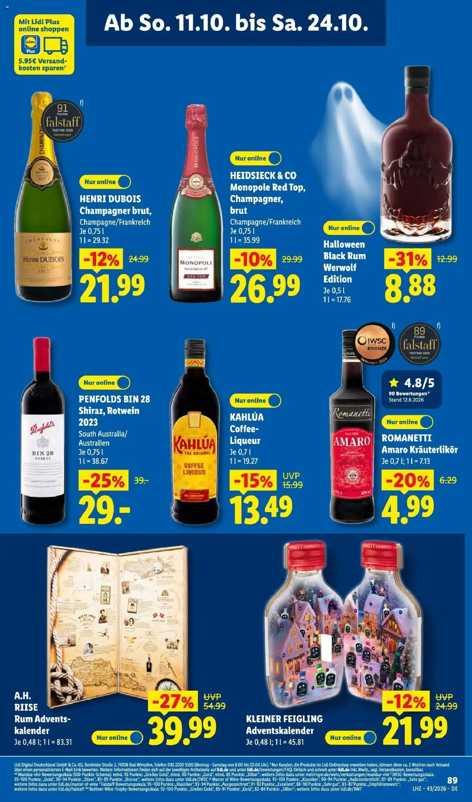Vorschau von dem Prospekt des Geschäftes Lidl, gültig ab dem 19.10.2026