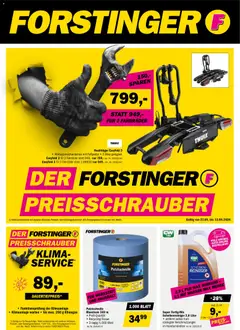 Vorschau der Angebote: Forstinger Forstinger Flugblatt gültig ab 27.05.2026