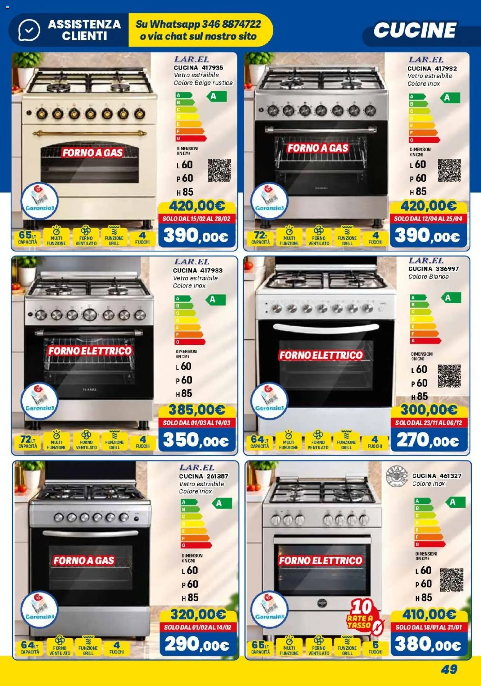 Anteprima dell'opuscolo Orizzonte volantino Elettro dal negozio Orizzonte valido da 01/11/2026 - Forno, Cucine, Forno elettrico