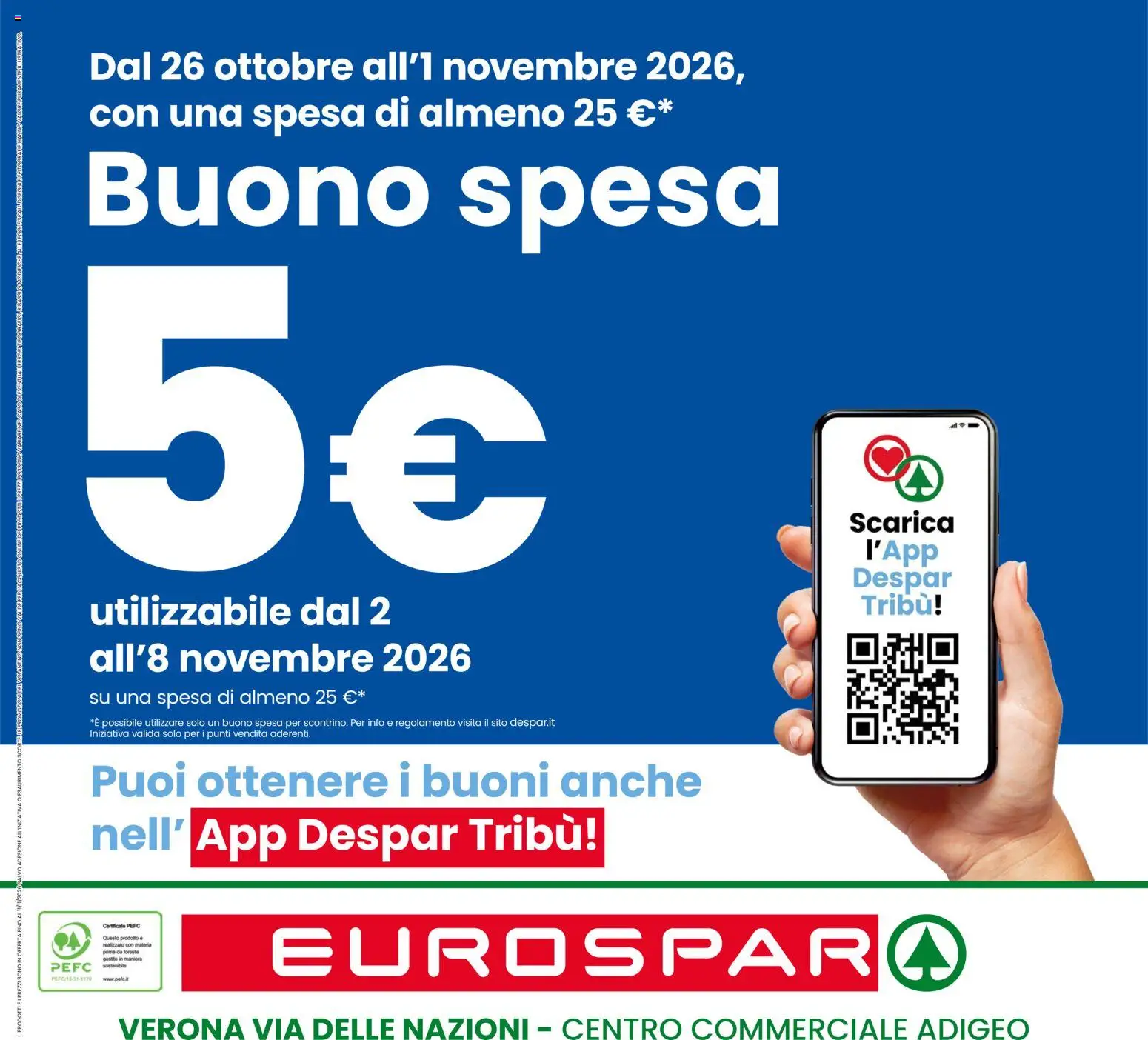 Anteprima dell'opuscolo Eurospar volantino Verona dal negozio Eurospar valido da 29/10/2026