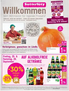 Vorschau der Angebote: Sutterlüty Sutterlüty Flugblatt gültig ab 24.09.2026