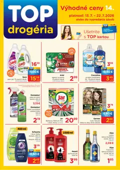 Náhľad TOP Drogéria letáku platného od 13.07.2026