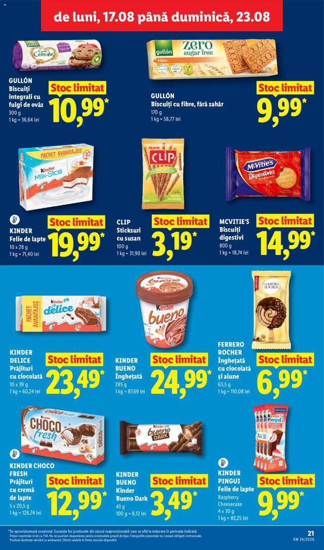 Noul catalog Lidl de la 17.08.