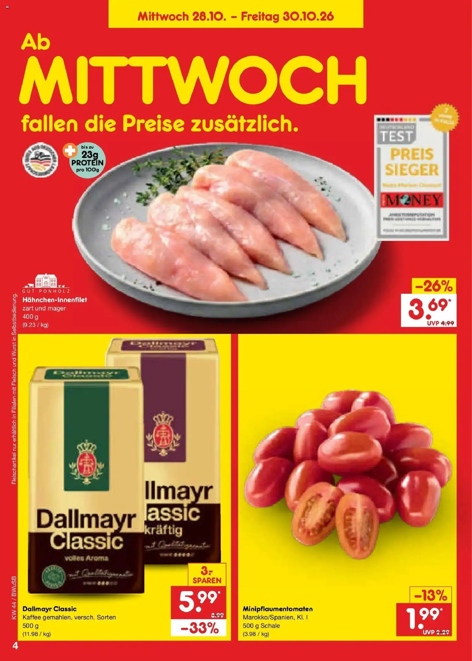 Vorschau von dem Prospekt des Geschäftes Netto Marken-Discount, gültig ab dem 26.10.2026