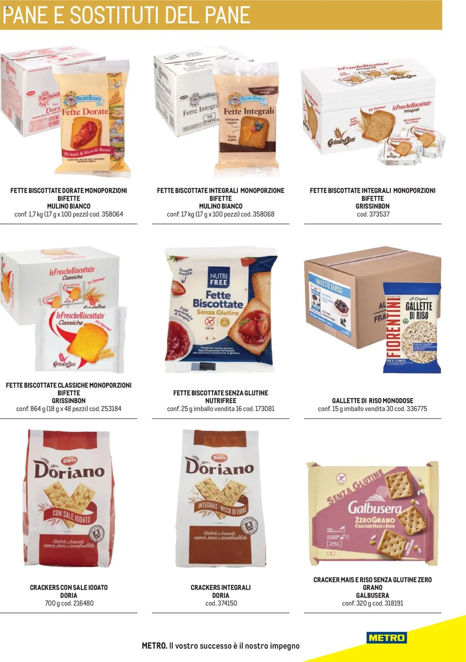Anteprima dell'opuscolo Metro volantino Hotel dal negozio Metro valido da 31/08/2026 - Senza glutine, Riso, Sale, Crackers, Cracker, Mais, Fragole, Gallette