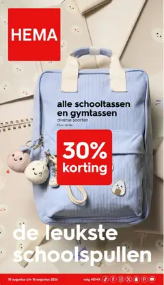 Voorbeeld van Hema folder - Magazine van winkel Hema geldig vanaf 10-08-2026