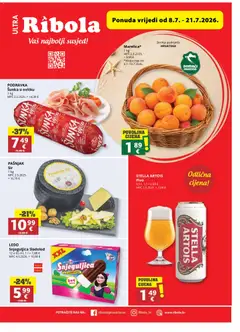 Pregled letka Ribola Katalog trgovine Ribola vrijedi od 08.07.2026