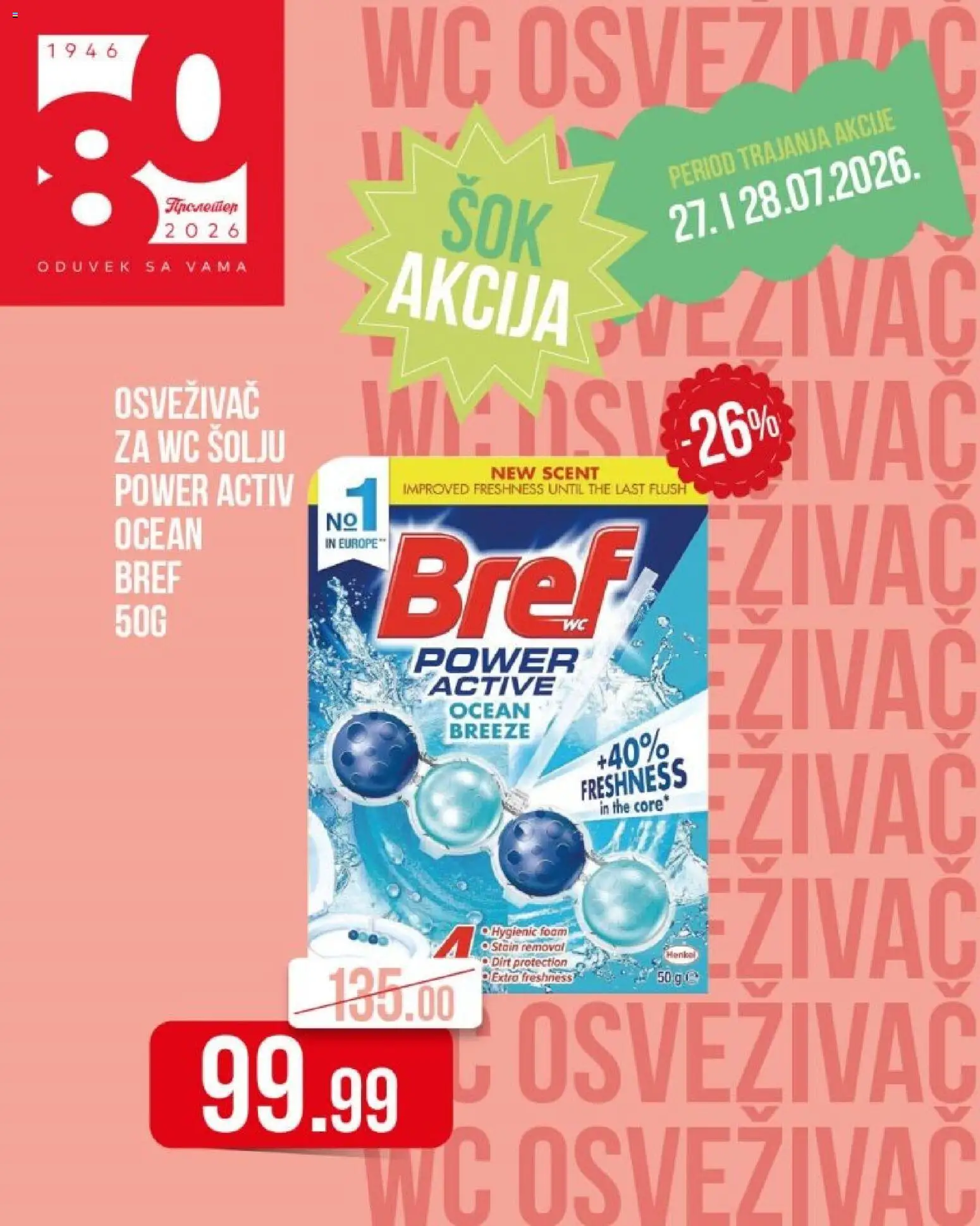 Pregled Metalac Proleter kataloga - važi od 27.07.2026