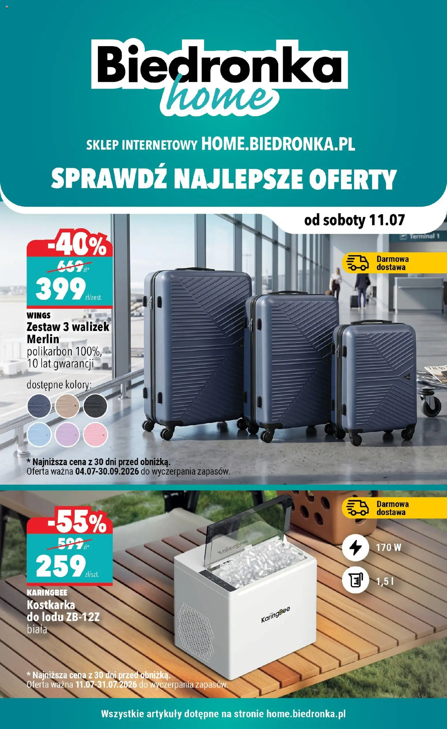 Pogląd gazetki "Biedronka gazetka - Home" ze sklepu Biedronka ważnej od 11.07.2026