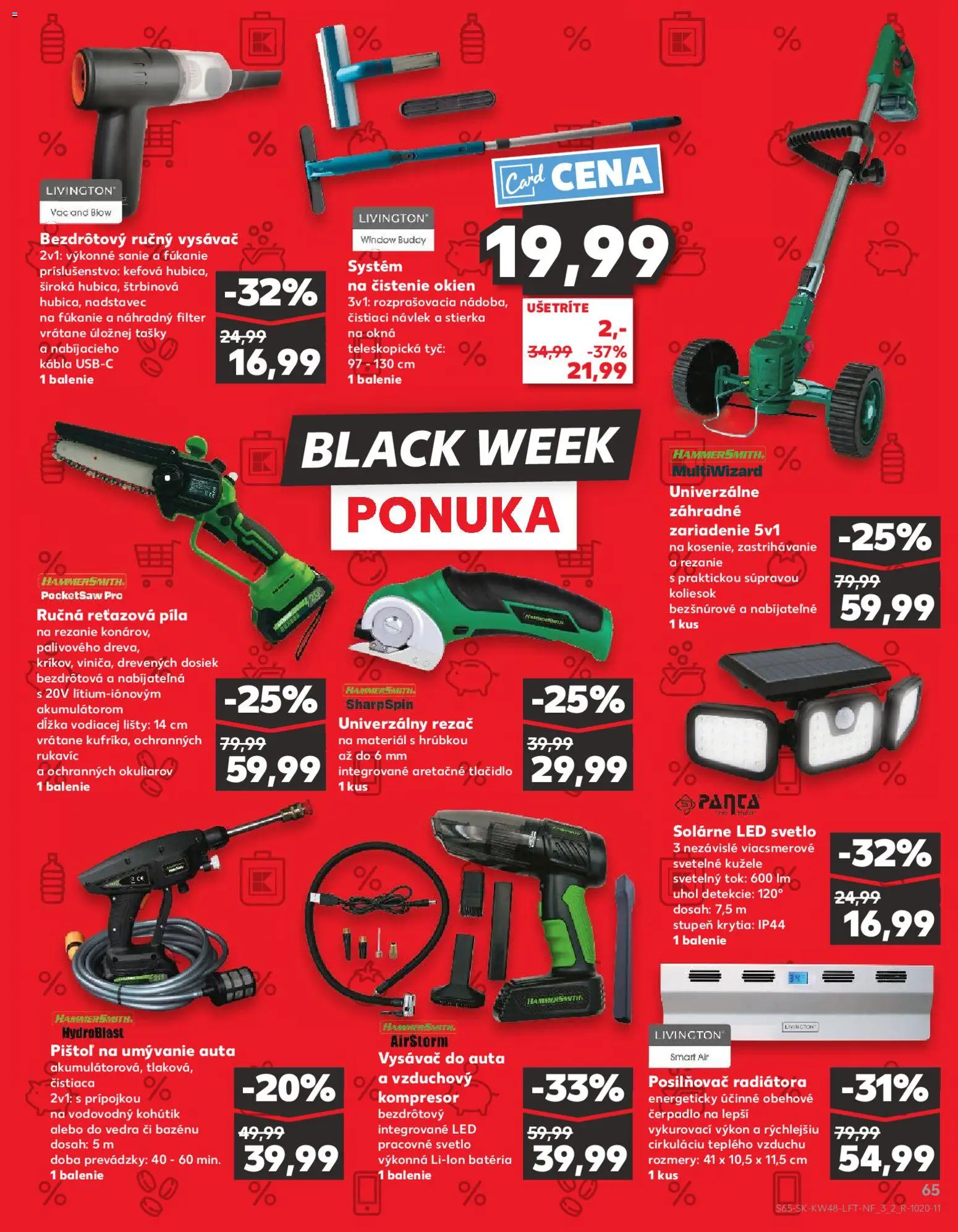 Náhľad Kaufland letáku platného od 27.11.2025 - Kompresor, Radiator, Ručný vysávač, Batéria, Led, Svetlo, Vzduchový kompresor, Vysávač do auta