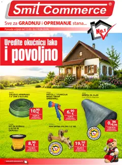Pregled letka Smit Commerce Katalog trgovine Smit Commerce vrijedi od 15.05.2026