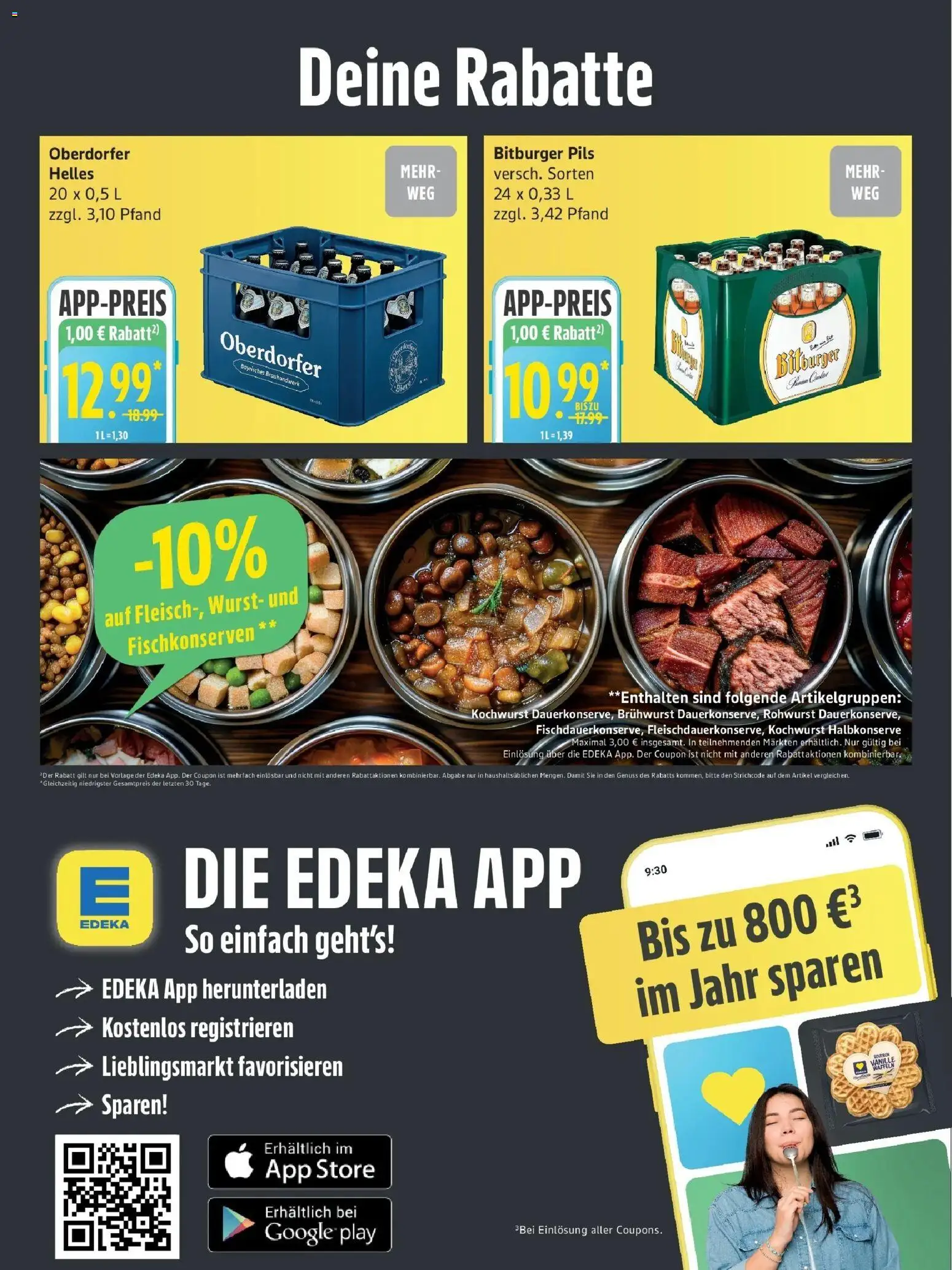 Vorschau von dem Prospekt des Geschäftes Edeka, gültig ab dem 12.10.2026