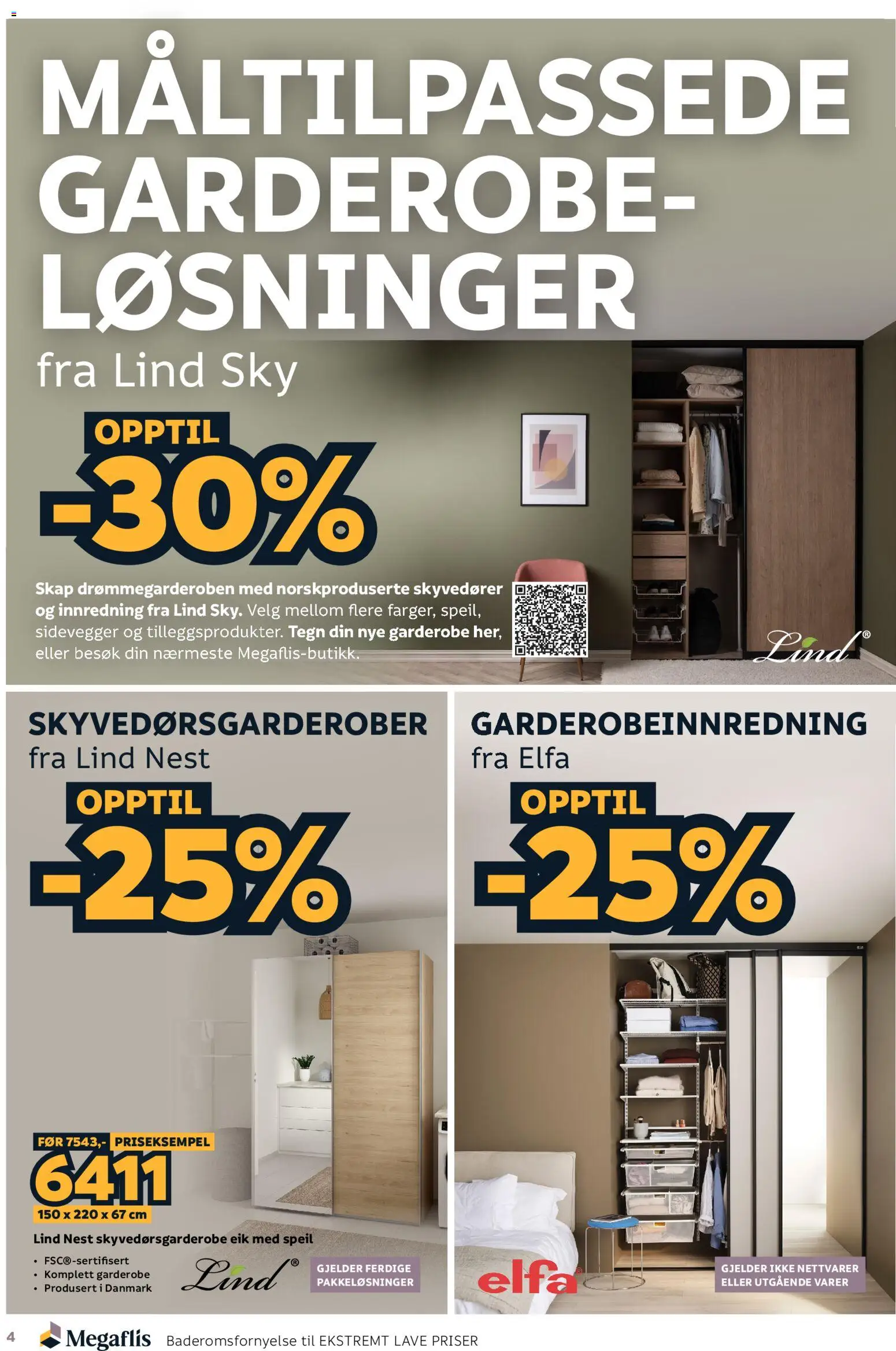 Forhåndsvis Megaflis kundeavis fra butikk Megaflis gyldig fra 24/09/2026 - Skap, Speil