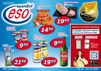 Náhled nabídky: Eso market Eso market leták platný od 10.06.2026