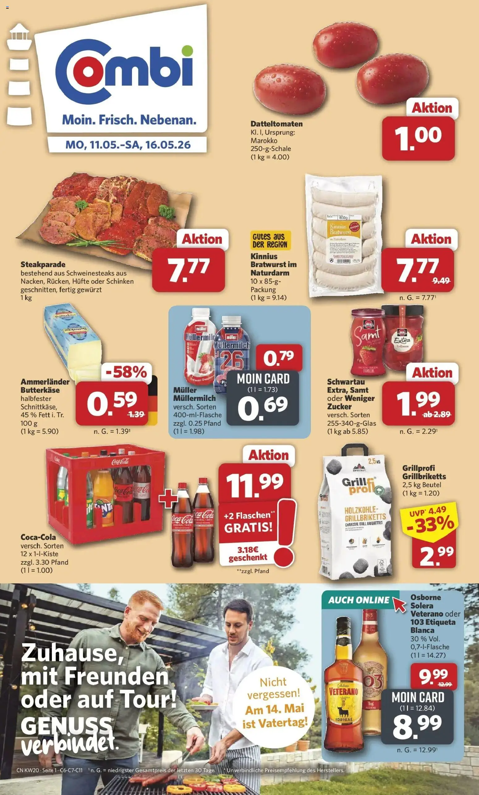 Vorschau von dem Prospekt des Geschäftes Combi, gültig ab dem 11.05.2026