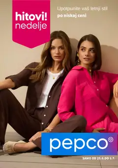Pregled Pepco kataloga - važi od 25.06.2026