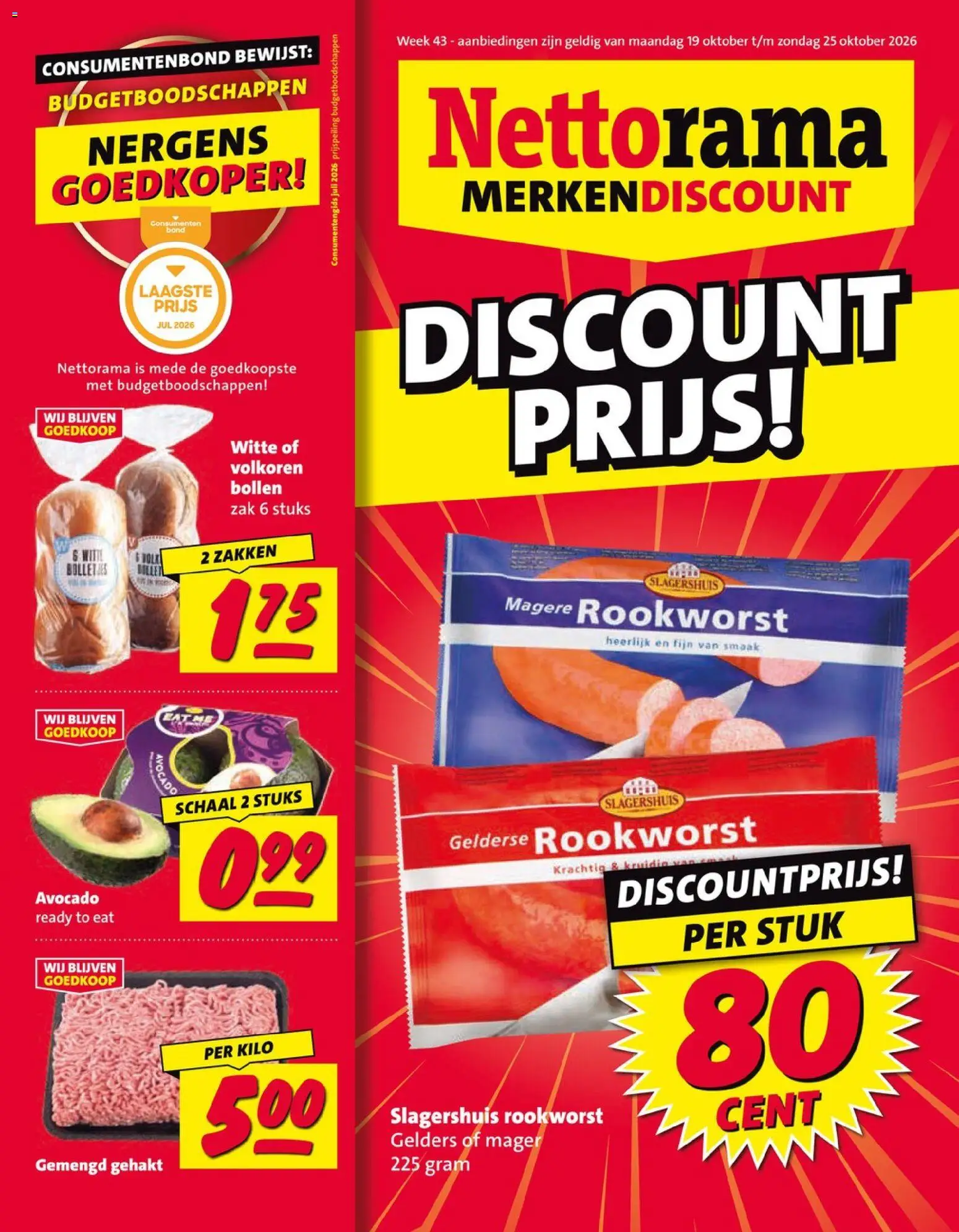 Voorbeeld van Nettorama folder van winkel Nettorama geldig vanaf 19-10-2026