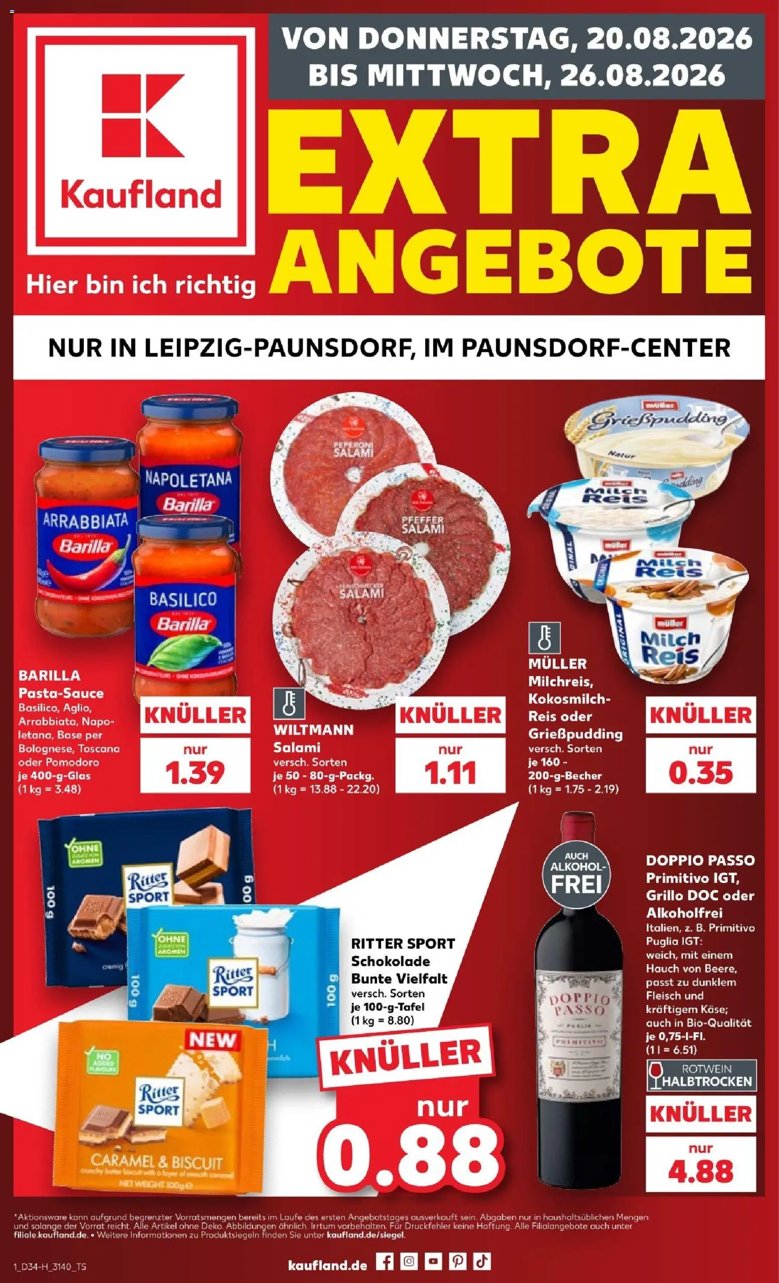 Vorschau von dem Prospekt des Geschäftes Kaufland, gültig ab dem 20.08.2026