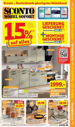Vorschau von dem Prospekt des Geschäftes Sconto, gültig ab dem 14.10.2026