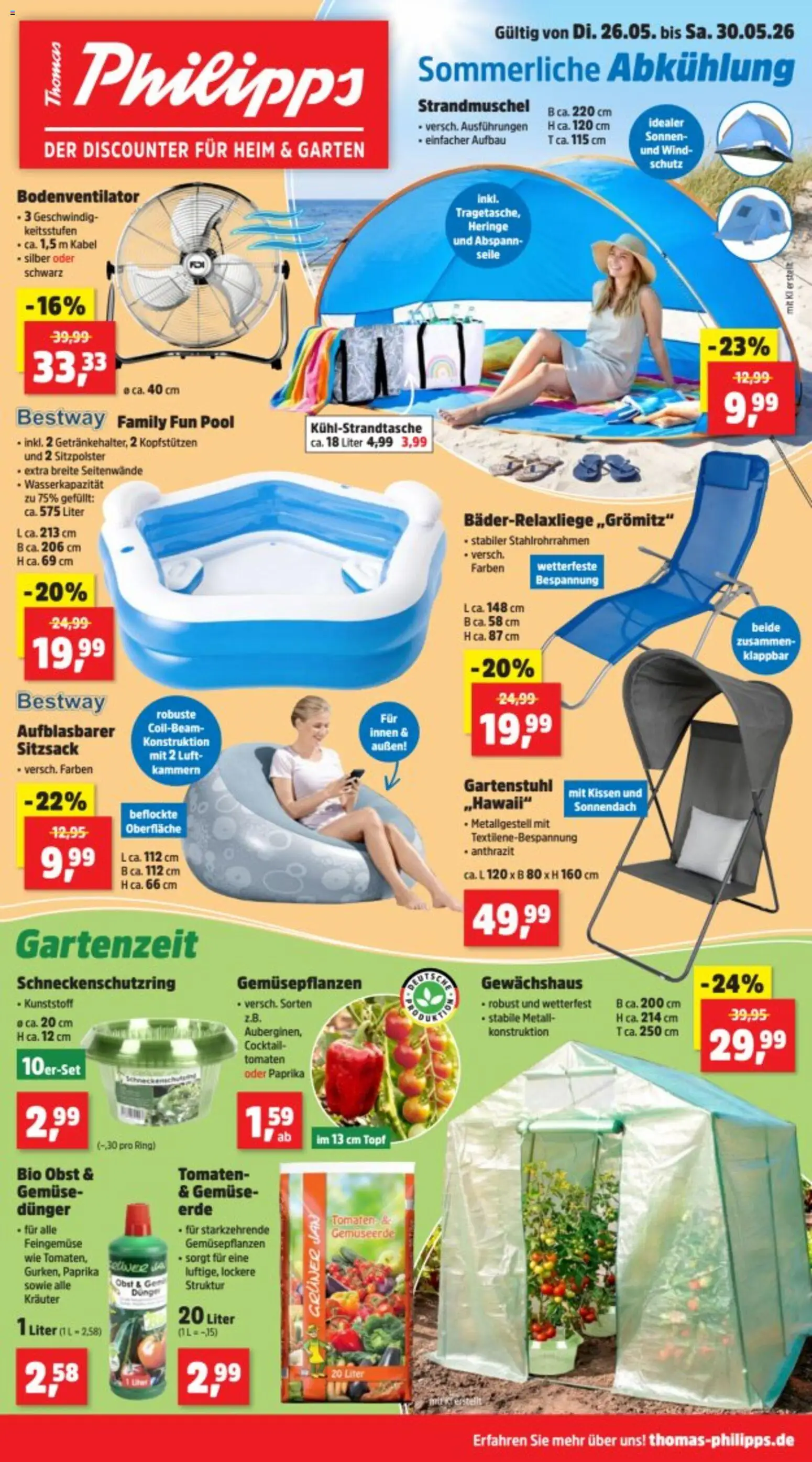 Vorschau von dem Prospekt des Geschäftes Thomas Philipps, gültig ab dem 26.05.2026