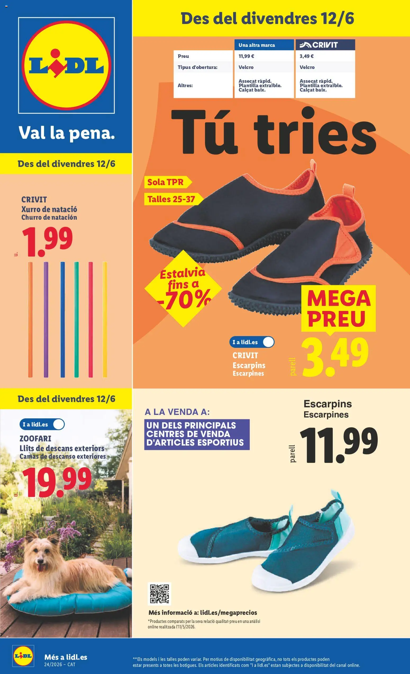 Vista previa del folleto de la tienda Lidl válido desde el 08/06/2026 