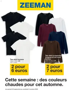 Prévisualisation de Zeeman catalogue du magasin Zeeman formulaire valide 26/09/2026