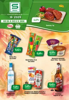 Náhľad Sintra letáku platného od 20.08.2026