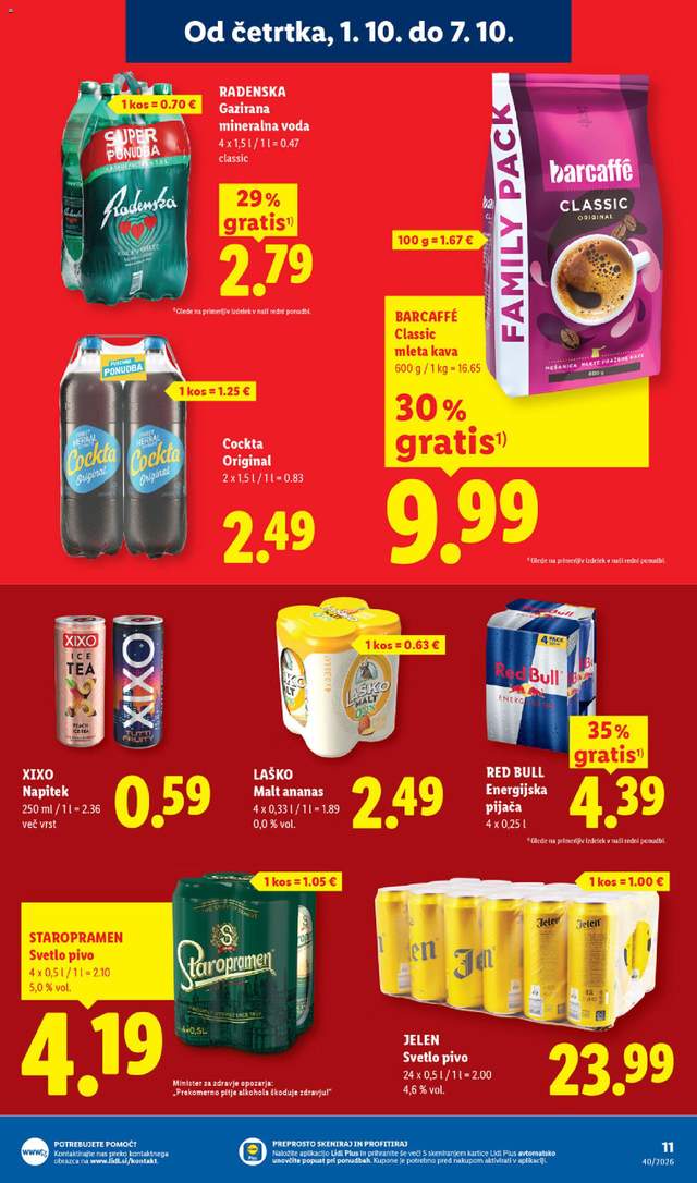 Novi Lidl katalog od 01.10.