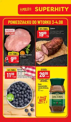 Pogląd gazetki "SuperHity POLOmarkt do wtorku 04.08 (G32)" ze sklepu POLOmarket ważnej od 03.08.2026