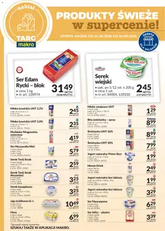 Pogląd gazetki "Makro gazetka - Oferta świeża w super cenach" ze sklepu Makro ważnej od 22.06.2026